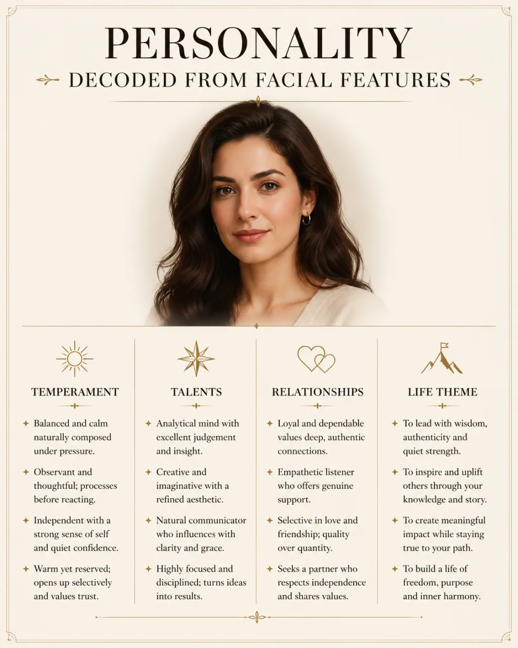 Personality decoded from facial features