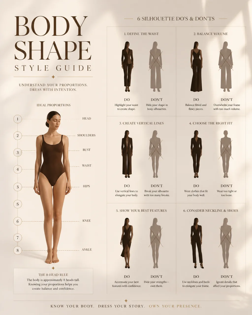 Body shape style guide